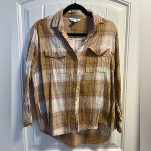 Women’s Mustard Flannel